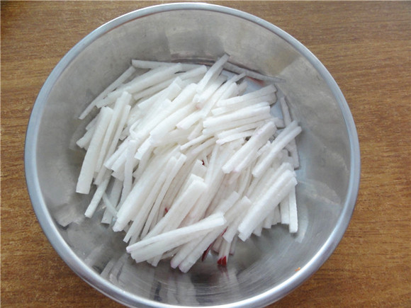荞麦萝卜包子步骤6