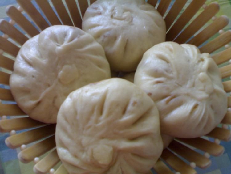 蒜菜猪肉大包步骤8