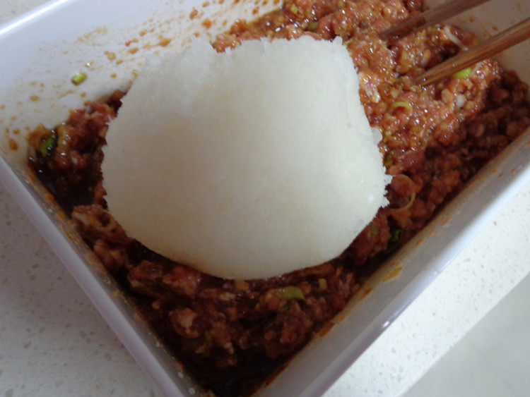 生煎菜汁大肉包步骤5
