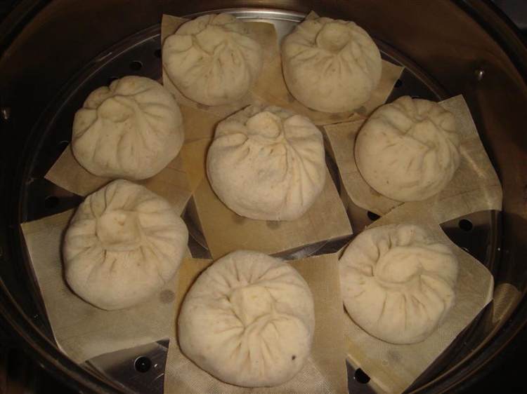梅干菜酱肉包步骤14
