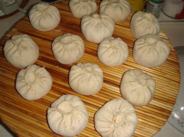 梅干菜酱肉包步骤13