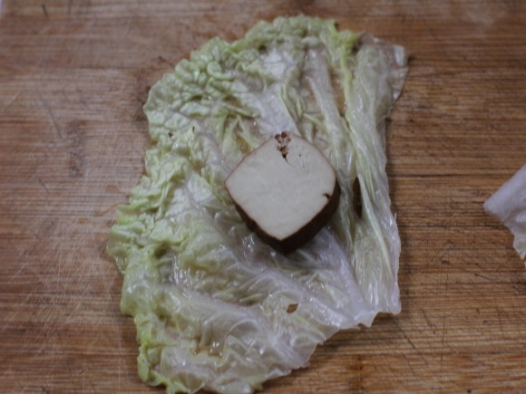 蒸白菜包步骤8
