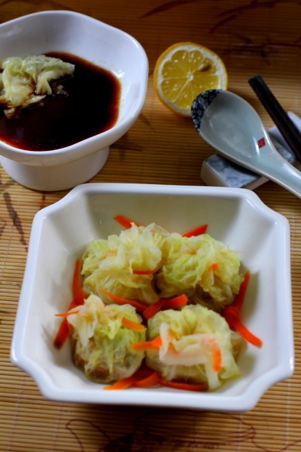蒸白菜包步骤17