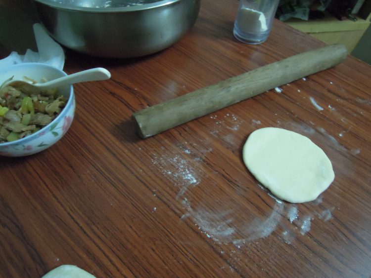 猪肉榨菜包步骤6