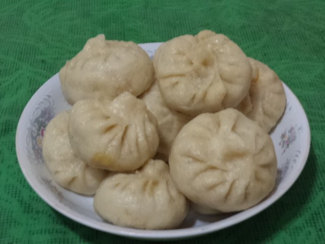 鸡蛋倭瓜馅包子步骤13