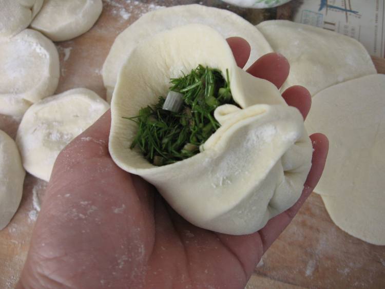 茴香陷肉包子步骤9