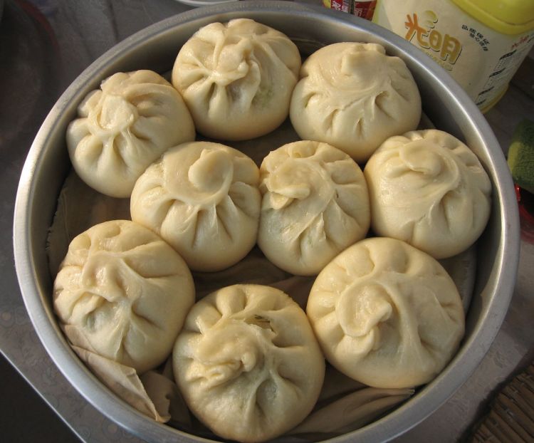 茴香陷肉包子步骤13