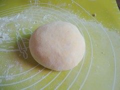 南瓜豆沙包—七夕送玫步骤5