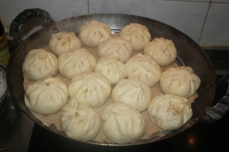 白菜粉丝包子步骤9