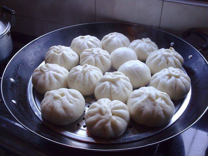 香菇肉末包子步骤17