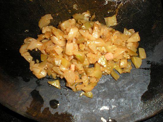 榨菜火腿糯米包步骤9