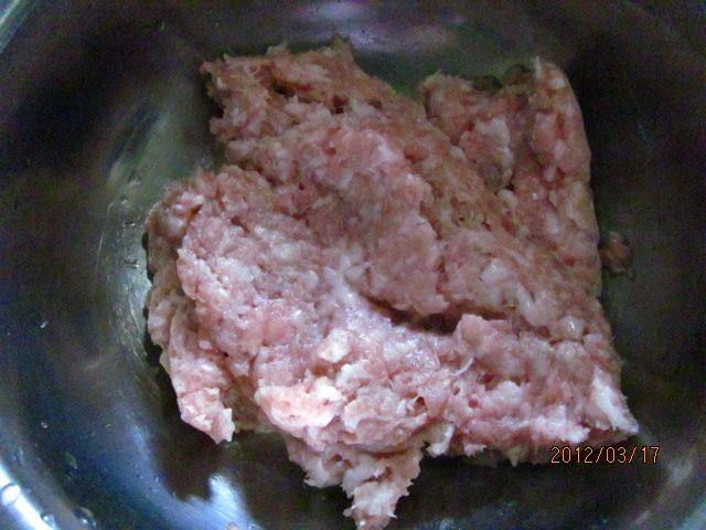 马齿苋肉包步骤2
