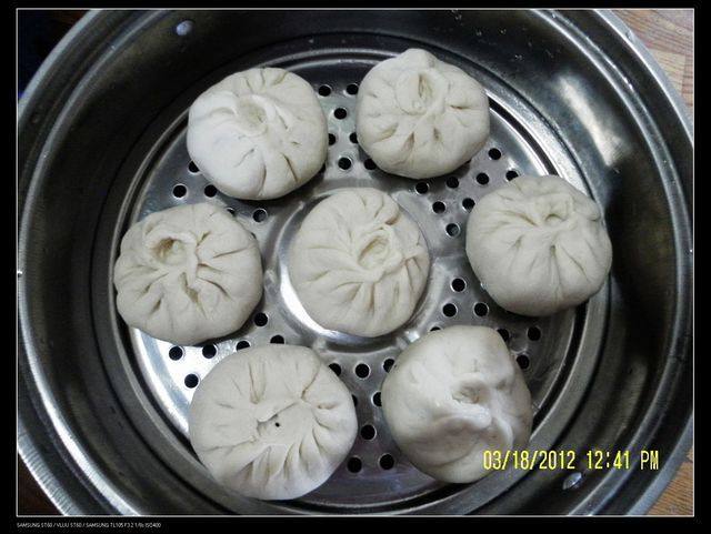 马齿苋肉包步骤8