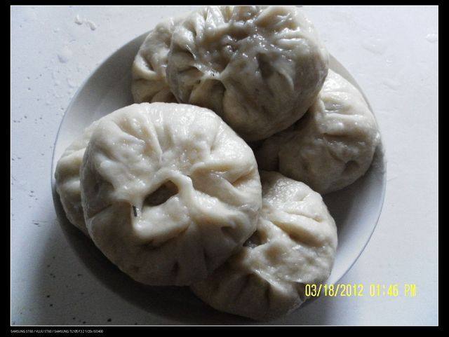 马齿苋肉包步骤9