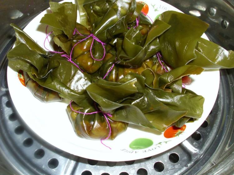 海带鲜肉包步骤8