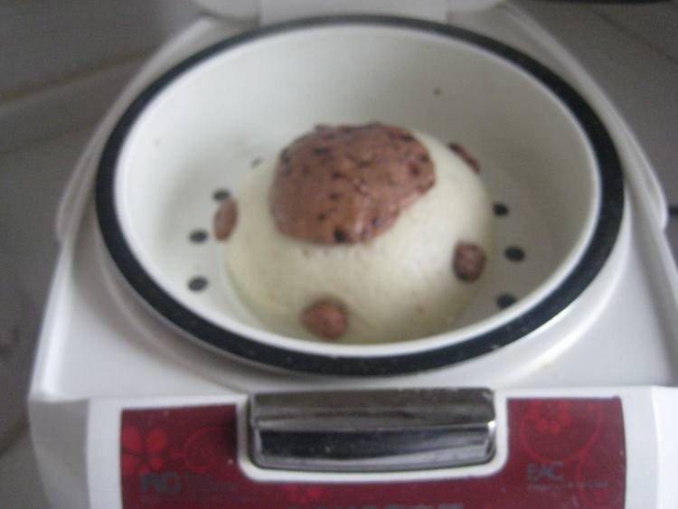 蜜豆大包子步骤15