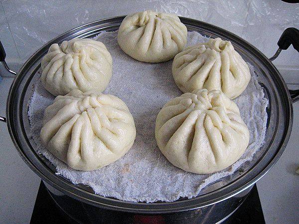 小白菜香菇素包步骤12