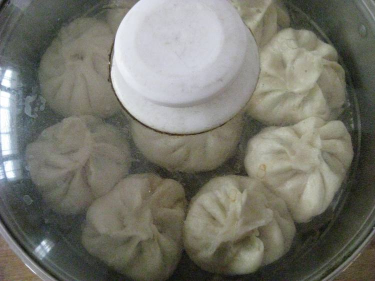 荠菜韭菜包步骤13