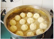 黑木耳韭菜鸡蛋包子步骤16