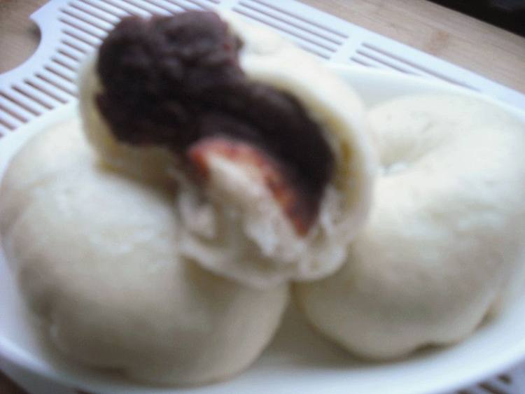 玫瑰豆沙包步骤10