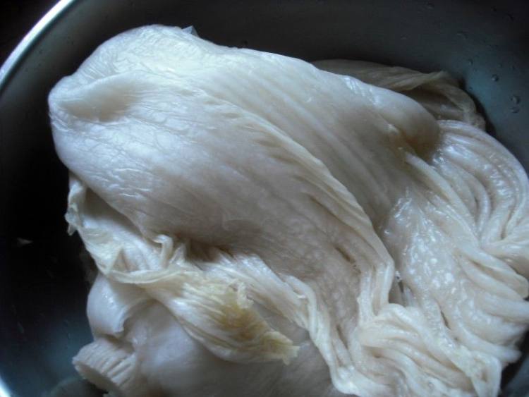 东北酸菜肉馅包子步骤1