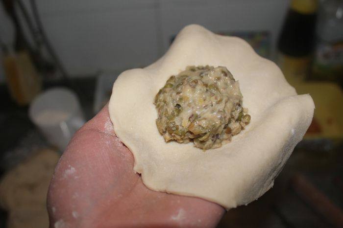 绿豆沙包步骤6