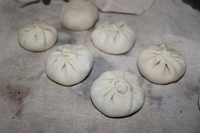 绿豆沙包步骤8