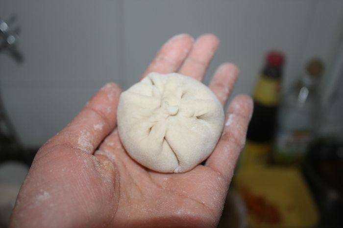 绿豆沙包步骤7