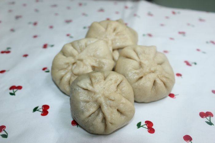 绿豆沙包步骤9