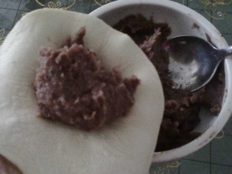 红豆薏米包步骤8