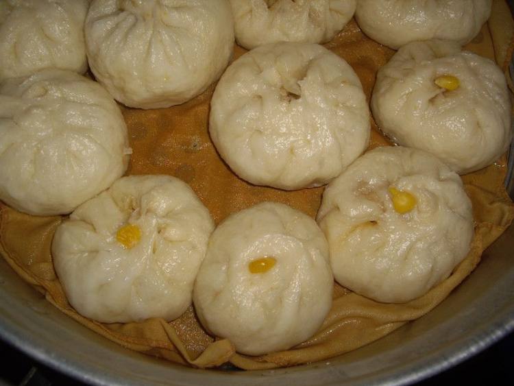 精肉鱼丸包子步骤14