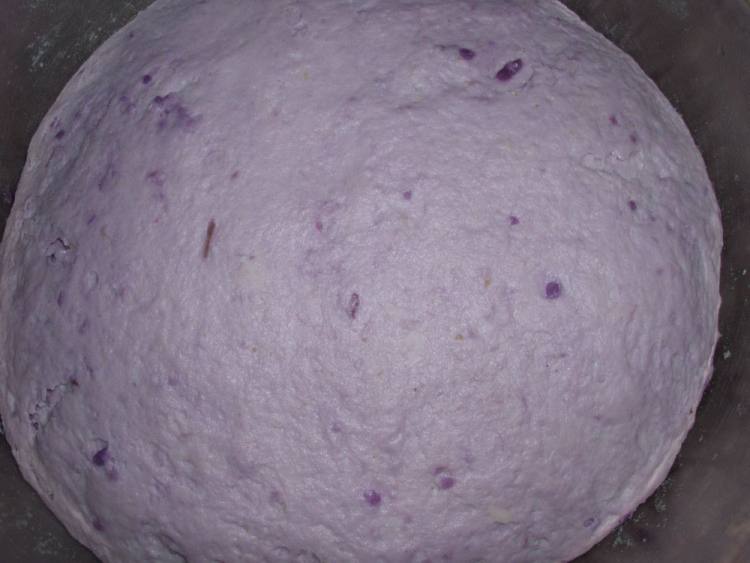 紫薯豆沙包步骤2
