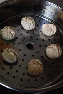 胡萝卜糯米包子步骤8