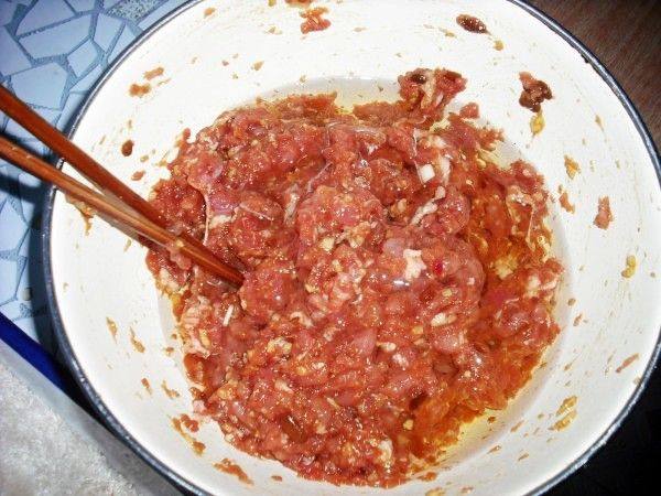 青萝卜肉馅麦穗包子步骤8