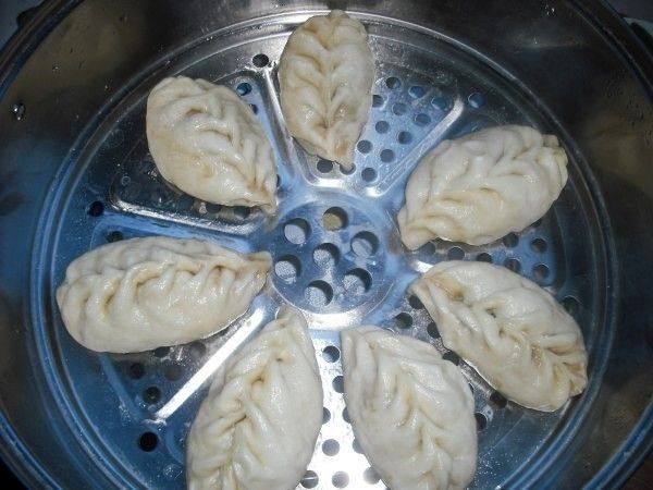 青萝卜肉馅麦穗包子步骤22