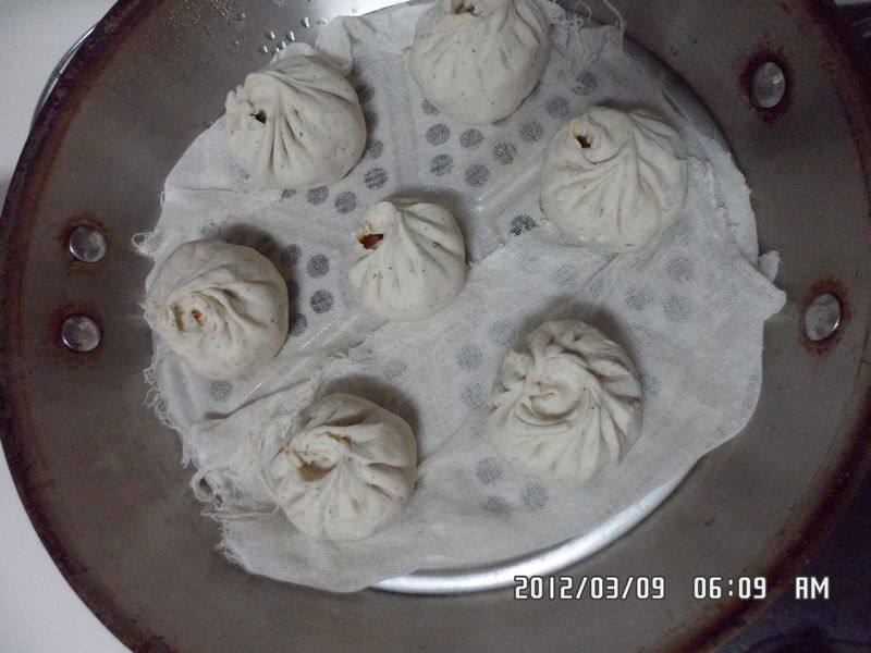 荞麦包子步骤13