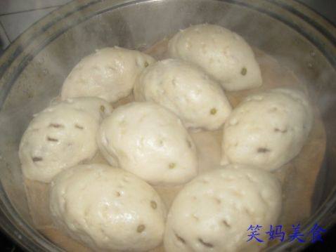 刺猬豆沙包步骤7