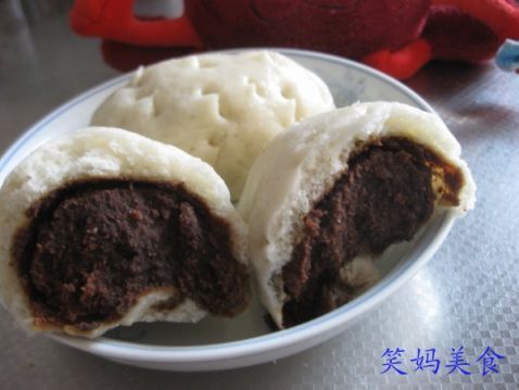 刺猬豆沙包步骤9