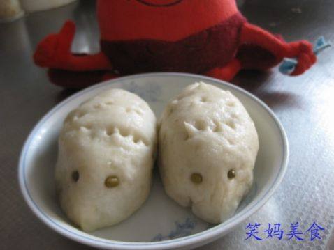 刺猬豆沙包步骤8