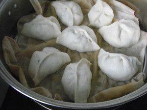 素馅蒸包步骤8
