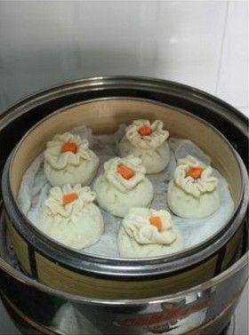 花朵糯米包步骤13