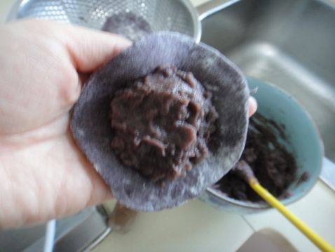 黑米豆沙包步骤7