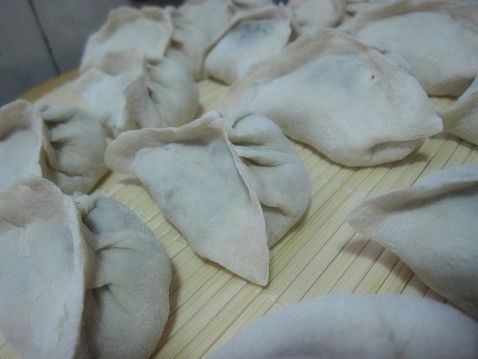 荠菜肉包步骤3