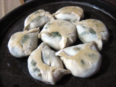 荠菜肉包步骤4