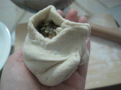 酸菜肉包步骤9
