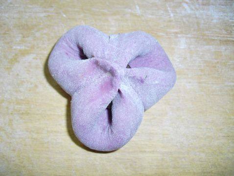 双色冠顶豆沙包步骤8