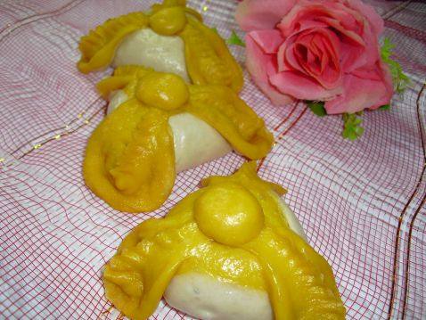 双色冠顶豆沙包步骤14