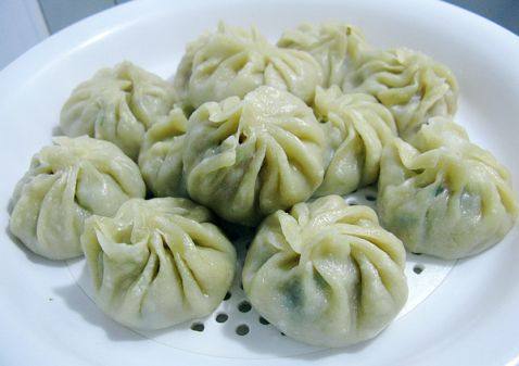 猪肉海菜蒸包步骤11