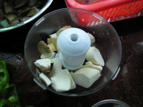 鲜虾青椒肉包步骤4