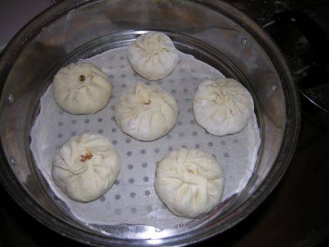 鲜虾青椒肉包步骤9